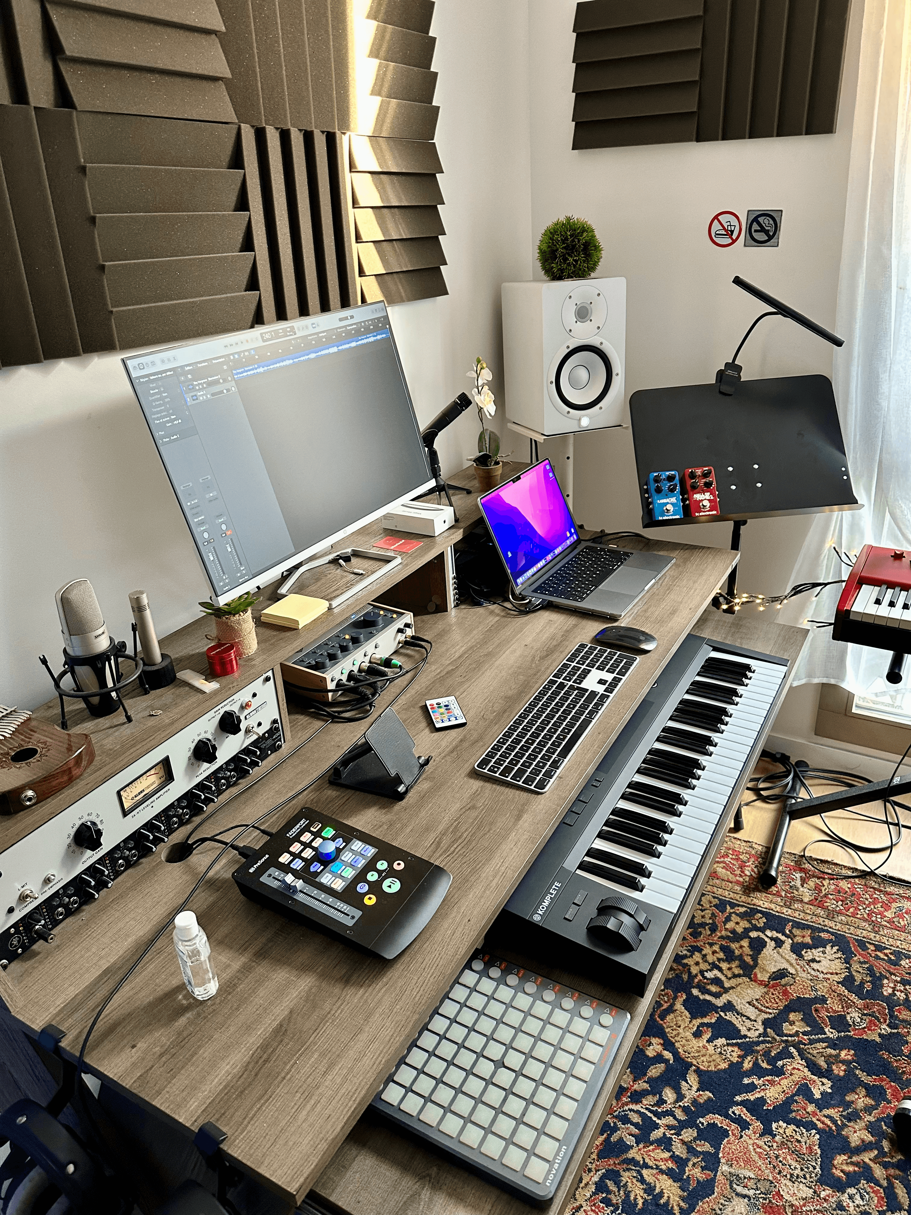 Installation studio LineOut Records